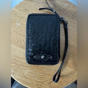 Elliott Lucca Woven Leather Wallet